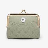 Clip Wallet Zero Wallet Small Bag Coin Key Card Bag fit 20MM Snaps button jewelry wholesale
