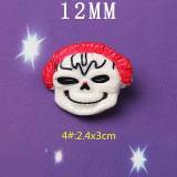 12MM Halloween Ghost Ghost Pumpkin Bat Resin snap button charms
