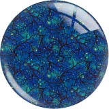 20MM design Print glass snaps buttons  DIY jewelry