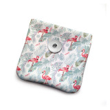 Cable storage bag automatically closes cable headset mini portable digital bag fit 18mm Snaps button jewelry