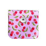 Cable storage bag automatically closes cable headset mini portable digital bag fit 18mm Snaps button jewelry