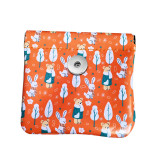 Cable storage bag automatically closes cable headset mini portable digital bag fit 18mm Snaps button jewelry