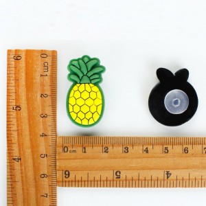 Fruit tropical plants Kid junior style silicone bracelet  PVC luminous cartoon accessories creative Cartoon