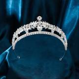 Alloy Crystal Crown Wedding Ball Party Bridal Crown