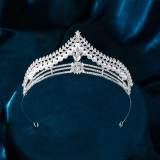 Alloy Crystal Crown Wedding Ball Party Bridal Crown
