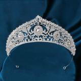 Alloy Crystal Crown Wedding Ball Party Bridal Crown