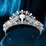 Alloy Crystal Crown Wedding Ball Party Bridal Crown