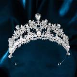 Alloy Crystal Crown Wedding Ball Party Bridal Crown