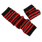 COSPLAY Christmas Long Arm Cover Open Finger Gloves Decorative Gloves
