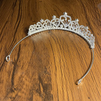 Alloy Crystal Crown Wedding Ball Party Bridal Crown