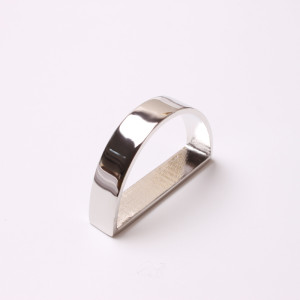 Half circle creative D-shaped party hotel decoration napkin ring