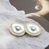 22MM Stereoscopic Rabbit Metal snap button charms