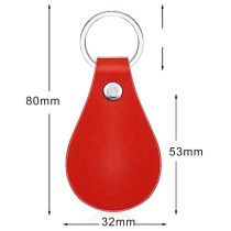 PU leather multi-color keychain fit  20MM Snaps button jewelry wholesale