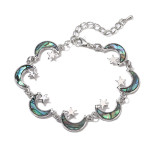 Animal Whale Seahorse Penguin Butterfly Shell Abalone Shell Bracelet Foot Chain Dual Use