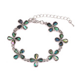 Animal Whale Seahorse Penguin Butterfly Shell Abalone Shell Bracelet Foot Chain Dual Use