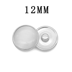 12MM opal snap button charms