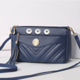 Cross body bag with large capacity leather bag fit 20MM Snaps button jewelry wholesale