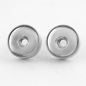 20MM  Stainless steel Earrings Snaps button jewelry wholesale
