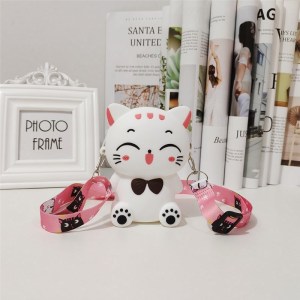 Silicone Cats Cartoon Bag Shoulder Bag Children's Cute Crossbody Bag