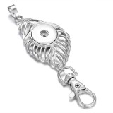 snap sliver hook Pendant  fit 20MM snap button jewelry