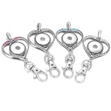 snap sliver hook Pendant  fit 20MM snap button jewelry