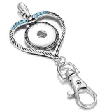snap sliver hook Pendant  fit 20MM snap button jewelry