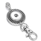 snap sliver hook Pendant  fit 20MM snap button jewelry