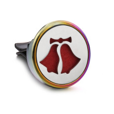 Stainless steel Alloy hollow car bracket car aromatherapy air outlet clip life tree car aromatherapy clip perfume dispenser