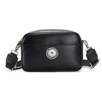 Large capacity outdoor leisure one shoulder small square bag crossbody bag fit 20MM Snaps button jewelry wholesale