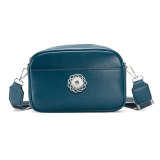 Large capacity outdoor leisure one shoulder small square bag crossbody bag fit 20MM Snaps button jewelry wholesale