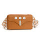 Single shoulder crossbody bag, mobile phone bag, large capacity small square bag fit 20MM Snaps button jewelry wholesale