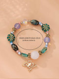 Butterfly Natural Stone Beaded Bracelet