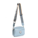 Large capacity outdoor leisure one shoulder small square bag crossbody bag fit 20MM Snaps button jewelry wholesale