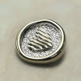 20MM Metal love snap button charms