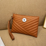 Embroidered mobile phone bag, fashionable handheld bag fit 20MM Snaps button jewelry wholesale