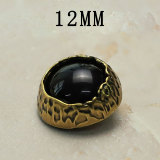 12MM Metal pearl snap button charms