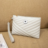Embroidered mobile phone bag, fashionable handheld bag fit 20MM Snaps button jewelry wholesale