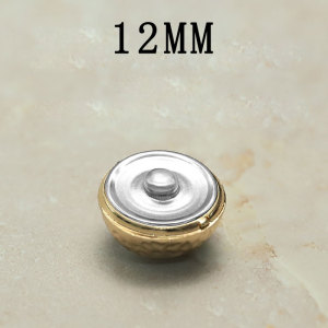 12MM Metal pearl snap button charms