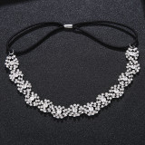 Christmas Makeup Ball Hair with Notes and Diamond Chain Party elasticity Headwear
