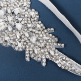 Christmas Makeup Ball Hair with Notes and Diamond Chain Party elasticity Headwear