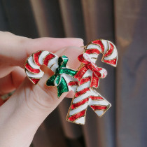 Christmas Fashion Double crutches Candy Bracelet