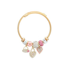 Valentine's Day Alloy Love Bracelet