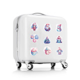 50 pieces of colorful Christmas graffiti stickers for doors, windows, refrigerators, computer decoration stickers, waterproof stickers