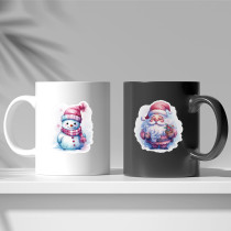 50 pieces of colorful Christmas graffiti stickers for doors, windows, refrigerators, computer decoration stickers, waterproof stickers