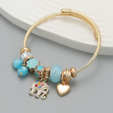 Alloy Elephant Bracelet