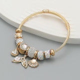 Alloy fishtail bracelet