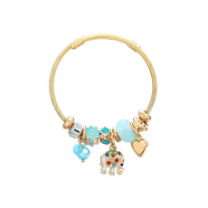 Alloy Elephant Bracelet