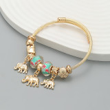 Alloy Elephant Bracelet