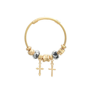 Alloy Cross Bracelet
