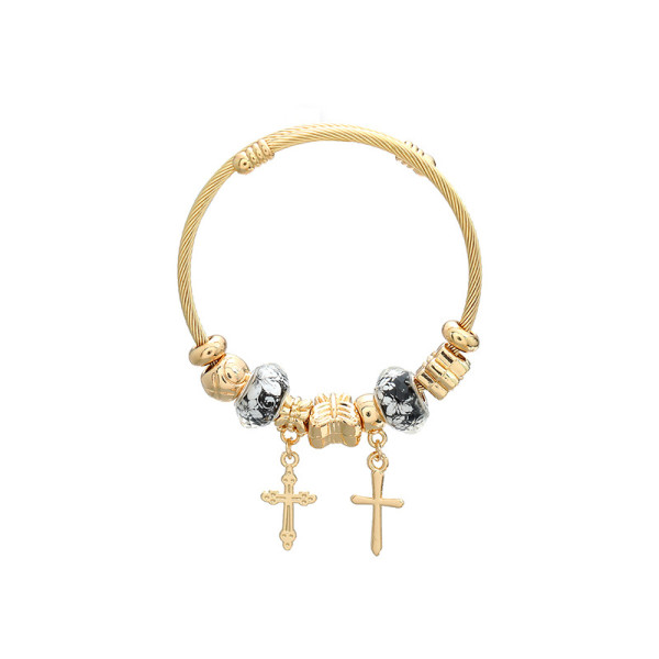 Alloy Cross Bracelet